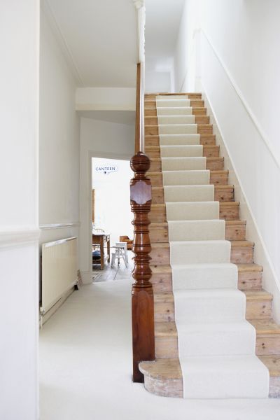 Stair Runner Installation in Traverse City