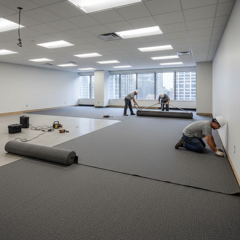 What To Expect During A Commercial Carpet Installation Project